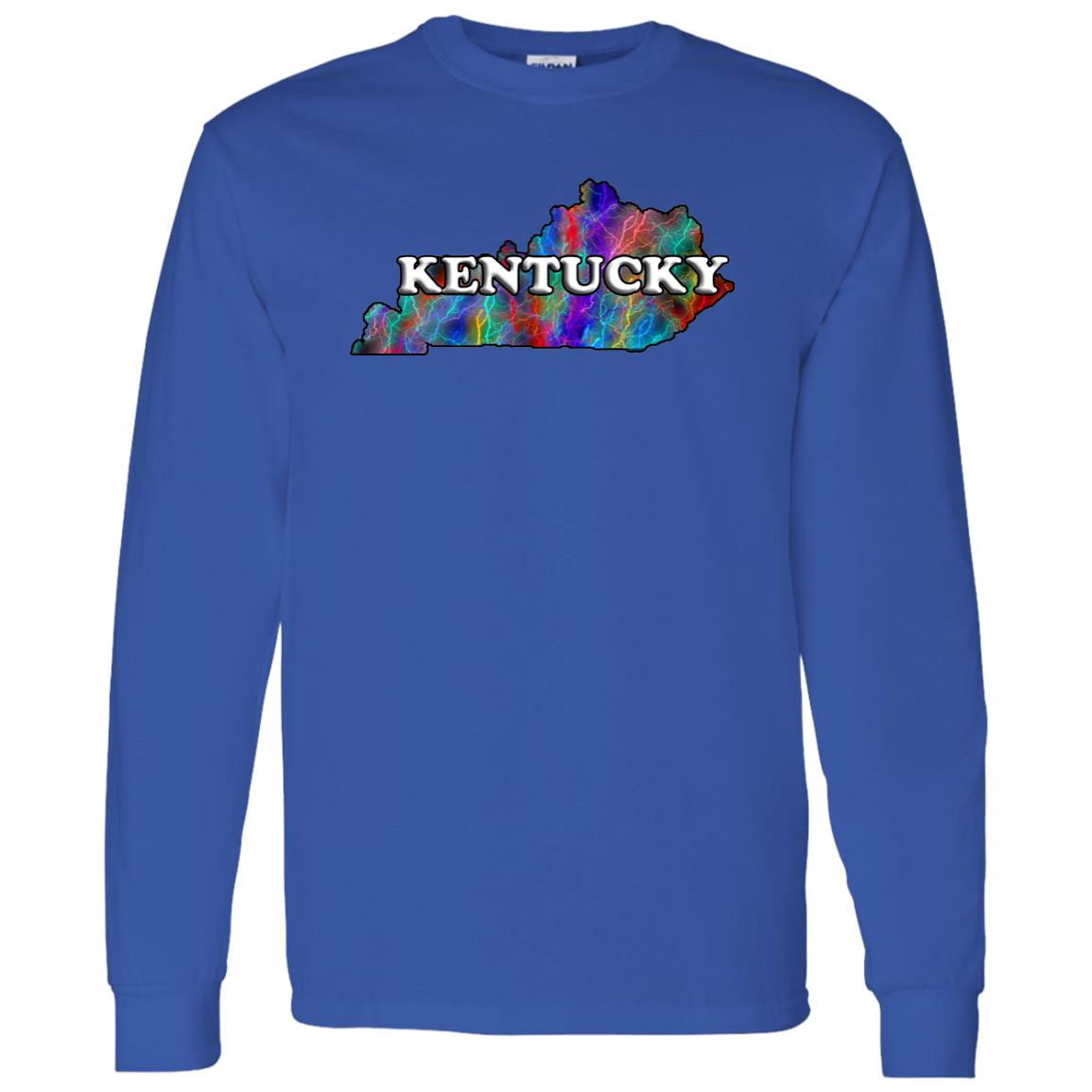 Kentucky Long Sleeve State T-Shirt