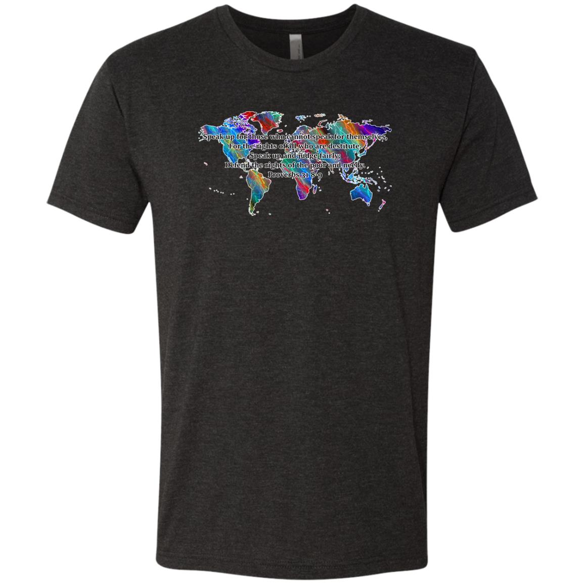 Proverbs 31 8-9 T-Shirt