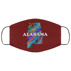 Alabama 2 Layer Protective Face Mask