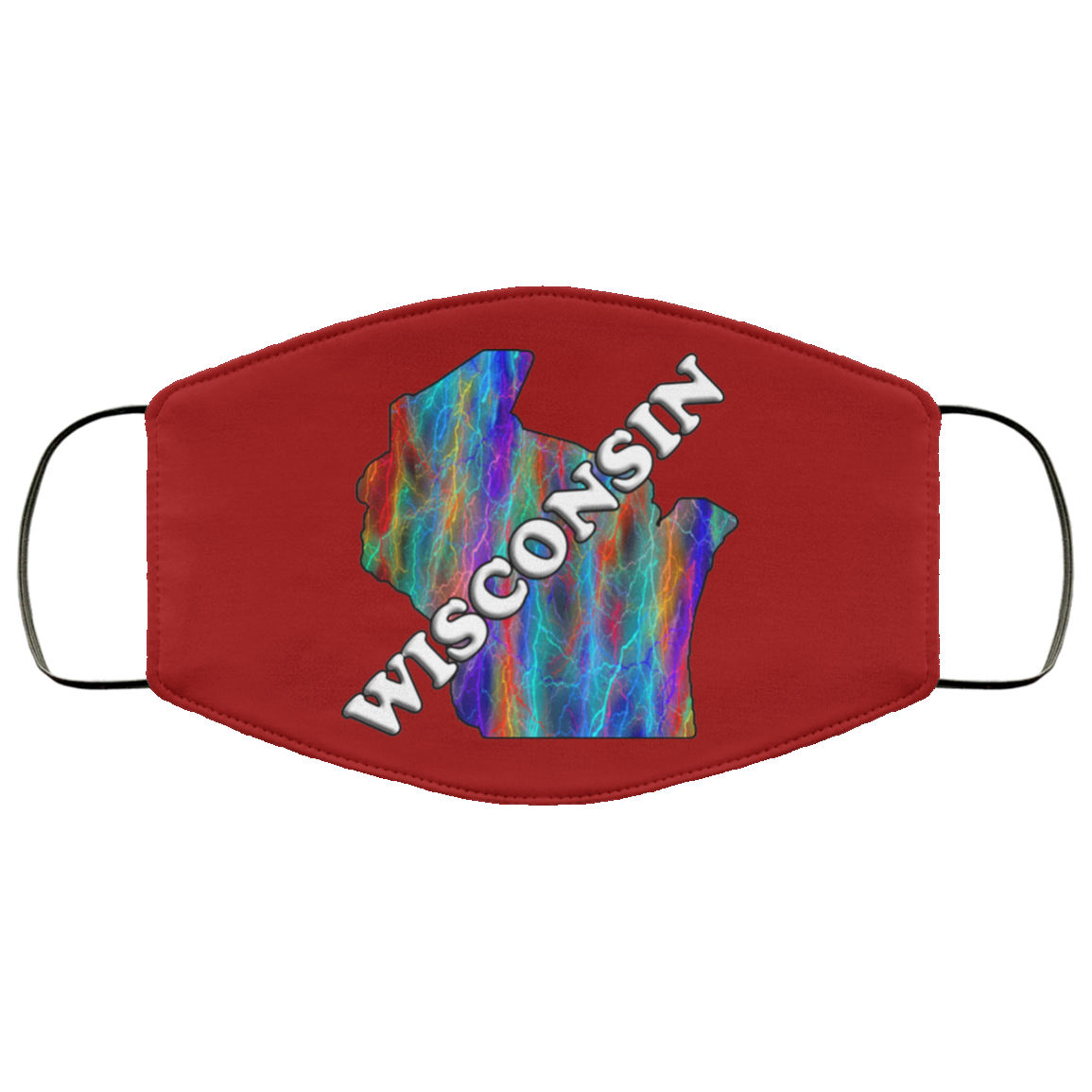 Wisconsin 2 Layer Protective Face Mask