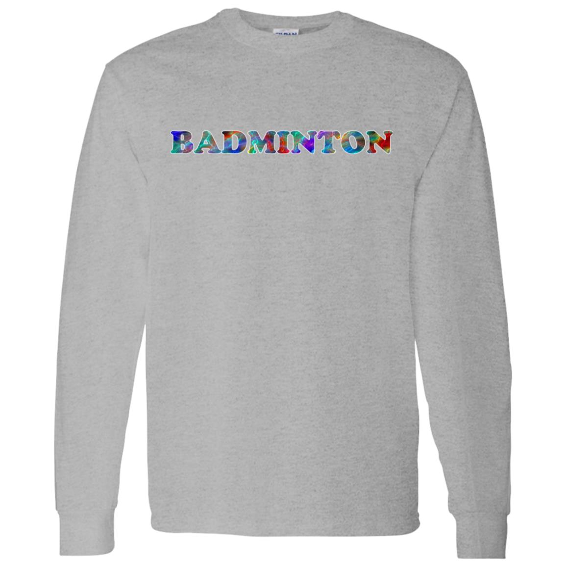 Badminton Long Sleeve Sport T-Shirt
