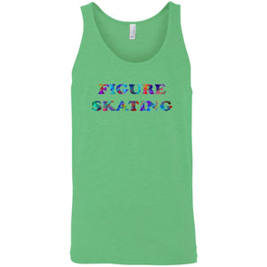 Figure Skating Sleeveless Unisex Tee