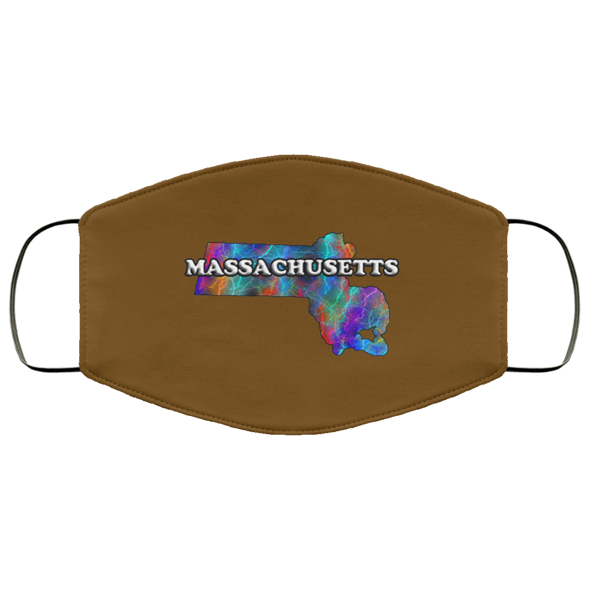 Massachusetts 2 Layer Protective Face Mask