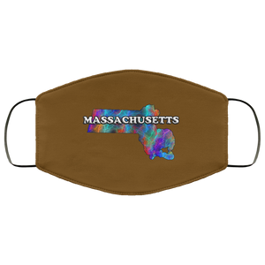 Massachusetts 2 Layer Protective Face Mask