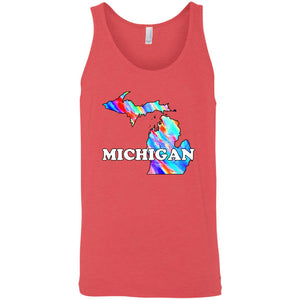 Michigan Sleeveless Unisex Tee