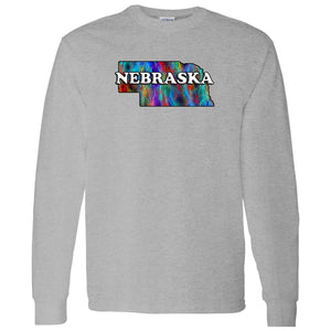 Nebraska Long Sleeve State T-Shirt