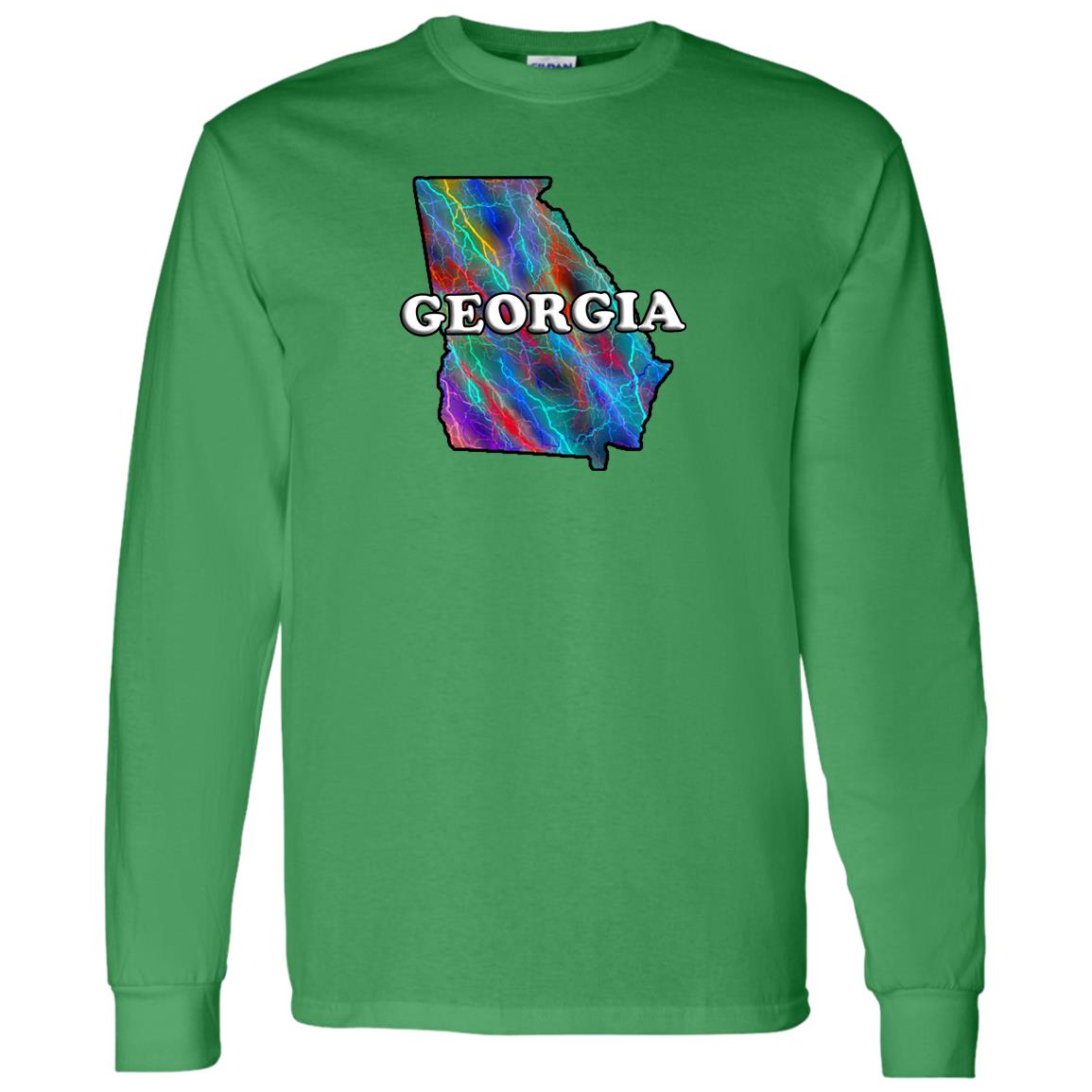 Georgia Long Sleeve State T-Shirt