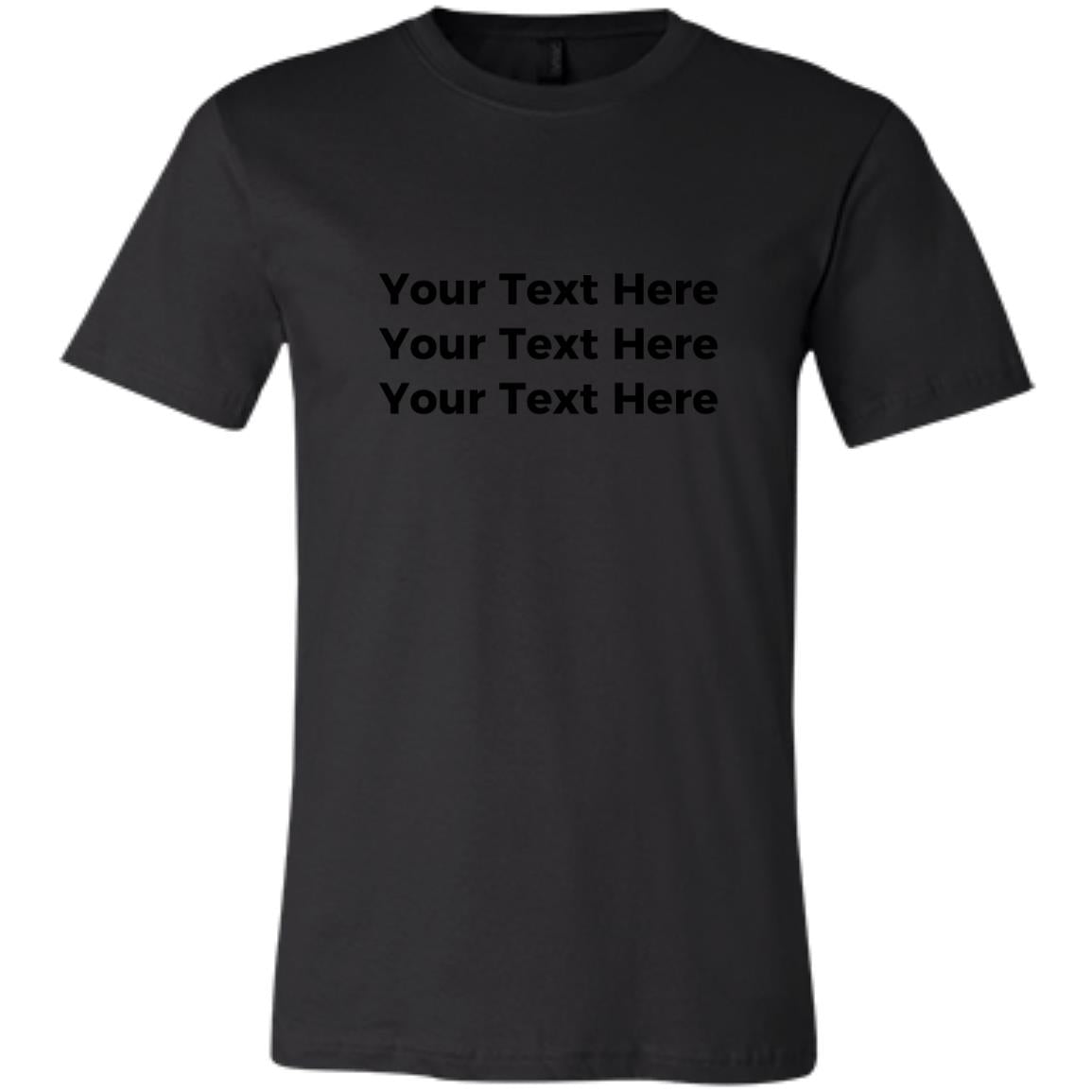 PERSONALIZED BLANK T-SHIRT
