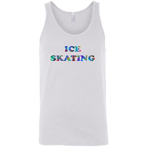 Ice Skating Sleeveless Unisex Tee