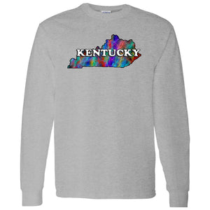 Kentucky Long Sleeve State T-Shirt
