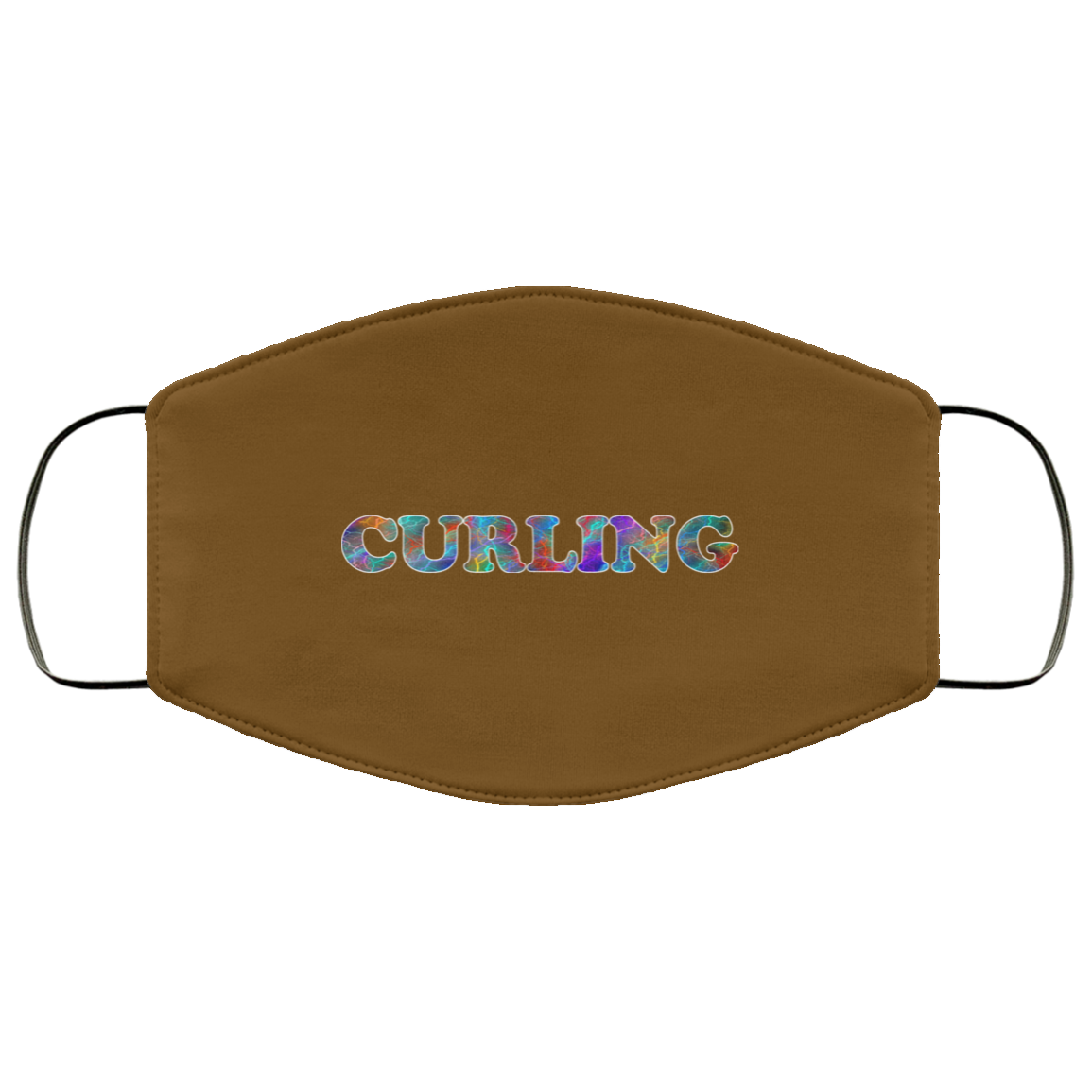 Curling 2 Layer Protective Mask