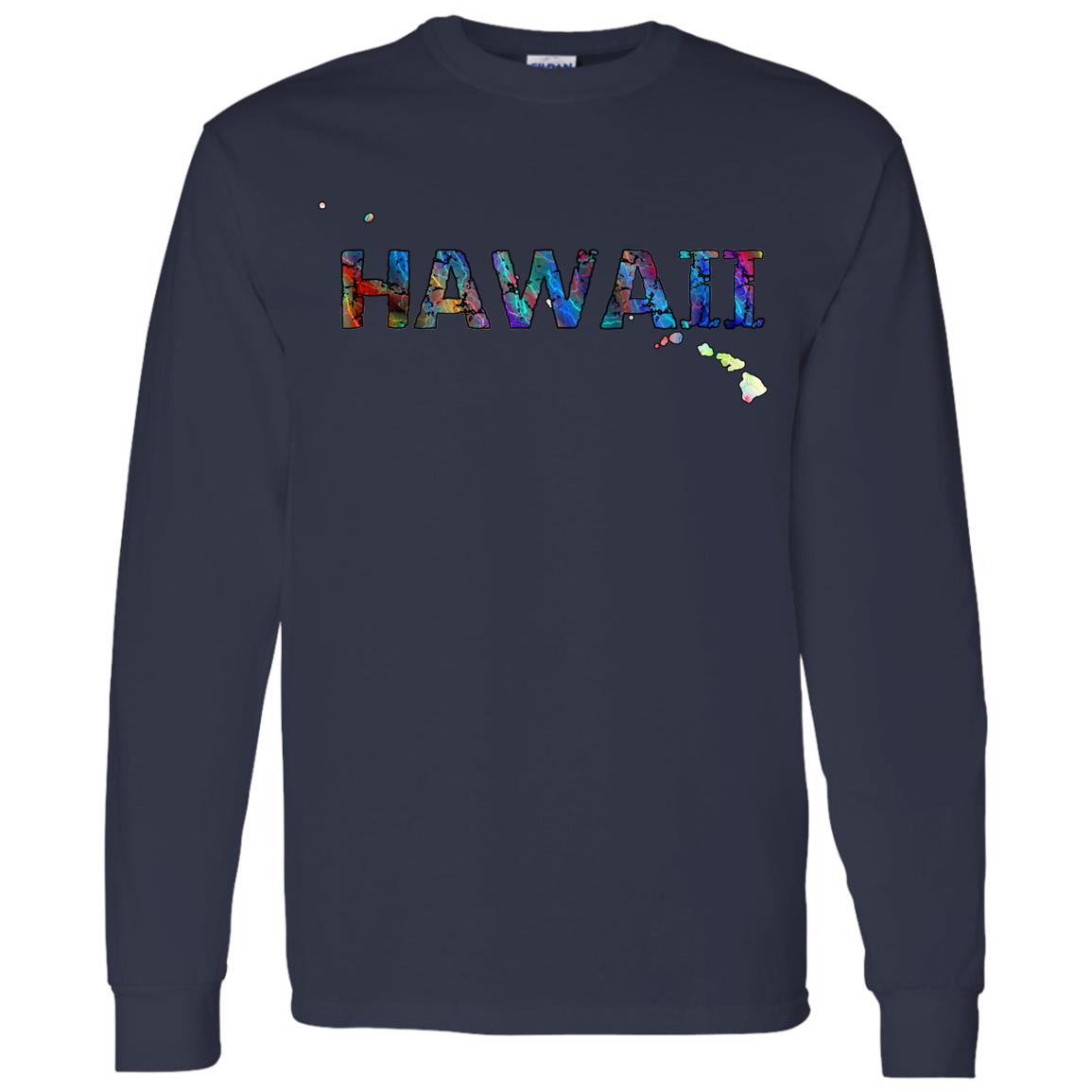 Hawaii Long Sleeve State T-Shirt