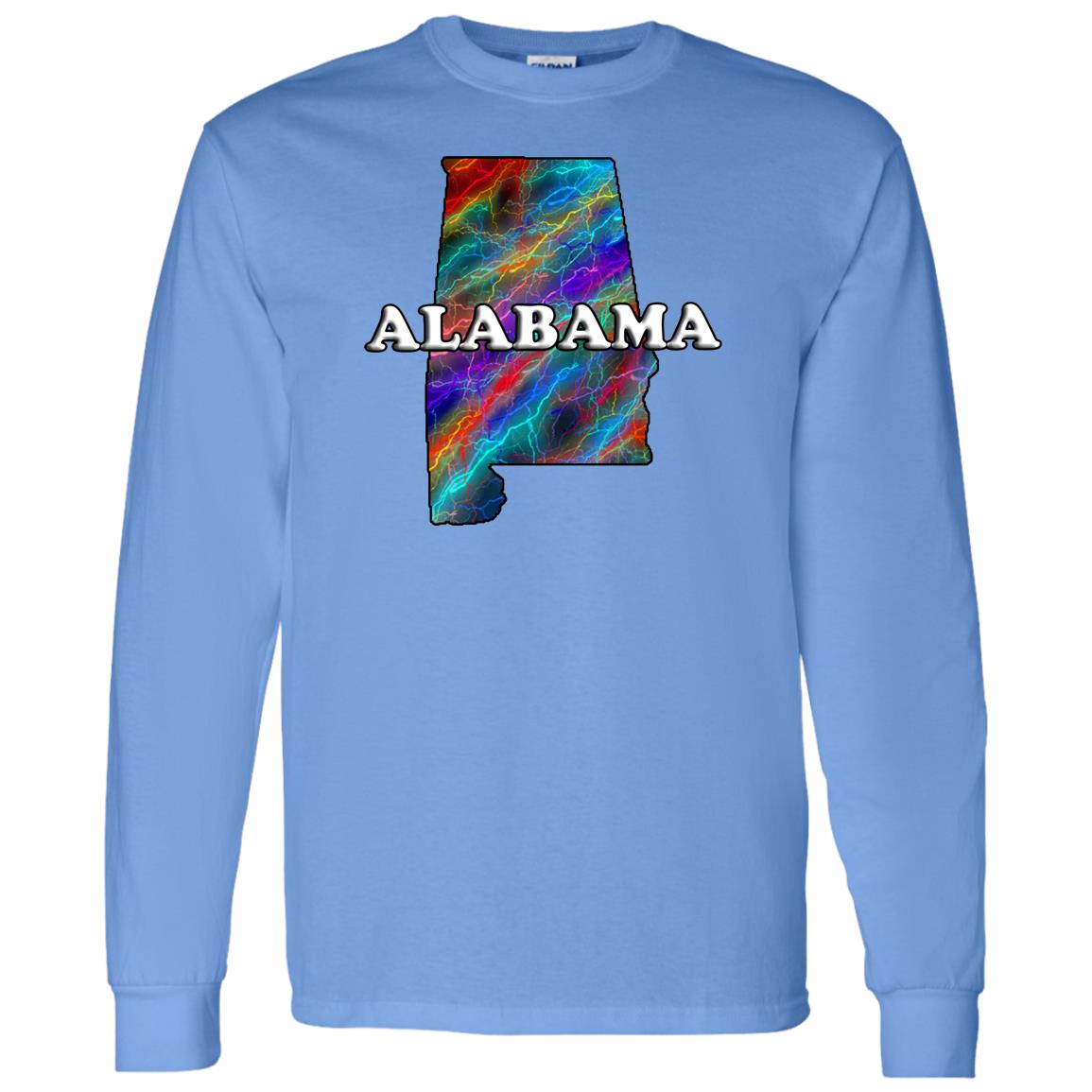 Alabama Long Sleeve State T-shirt