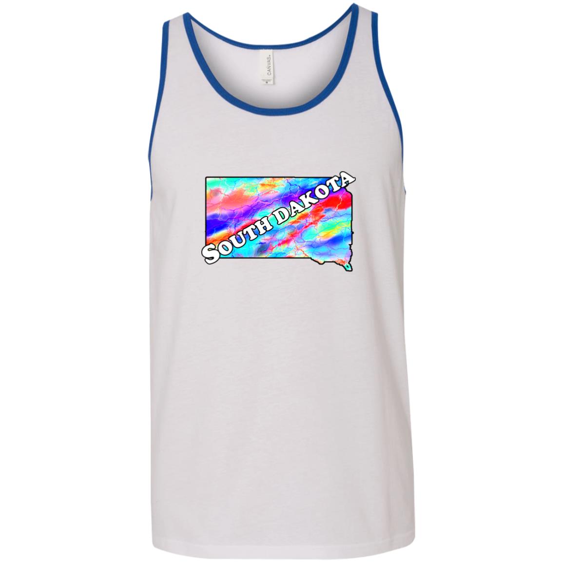 South Dakota Sleeveless Unisex Tee