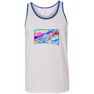 South Dakota Sleeveless Unisex Tee