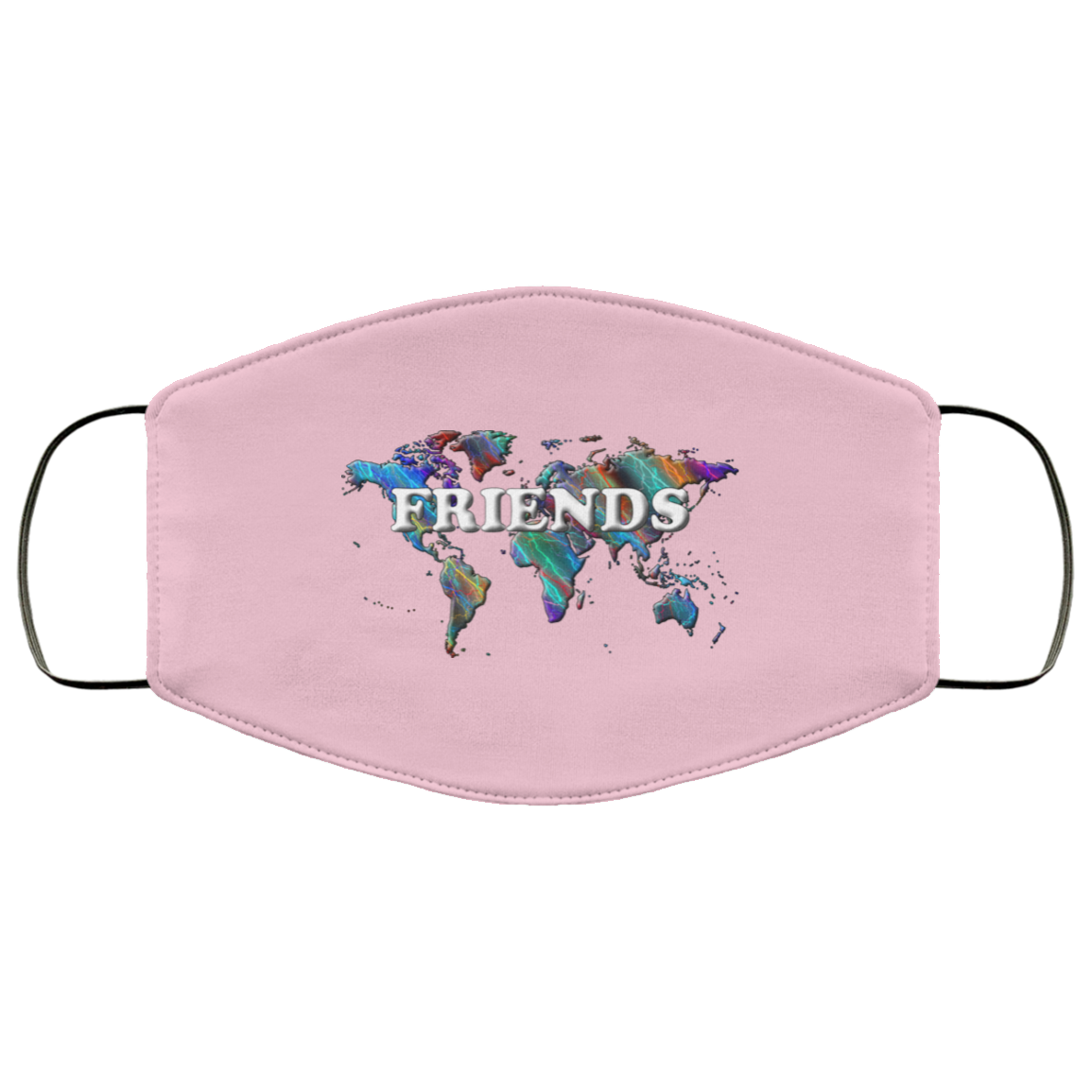 Friends 2 Layer Protective Mask