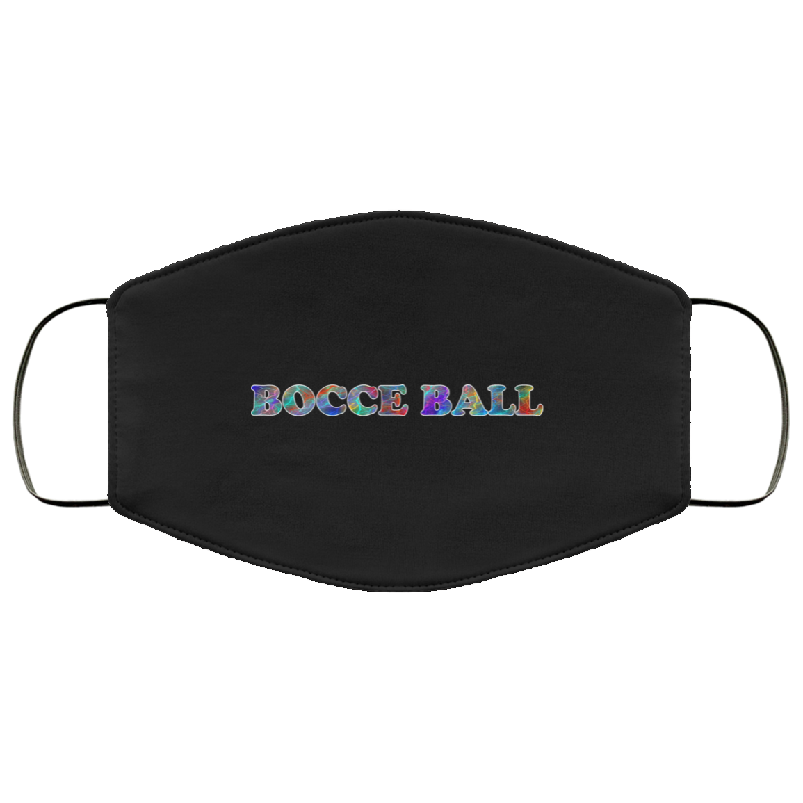 Bocce Ball 2 Layer Protective Mask