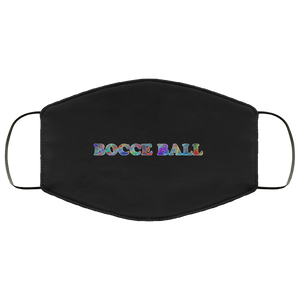 Bocce Ball 2 Layer Protective Mask
