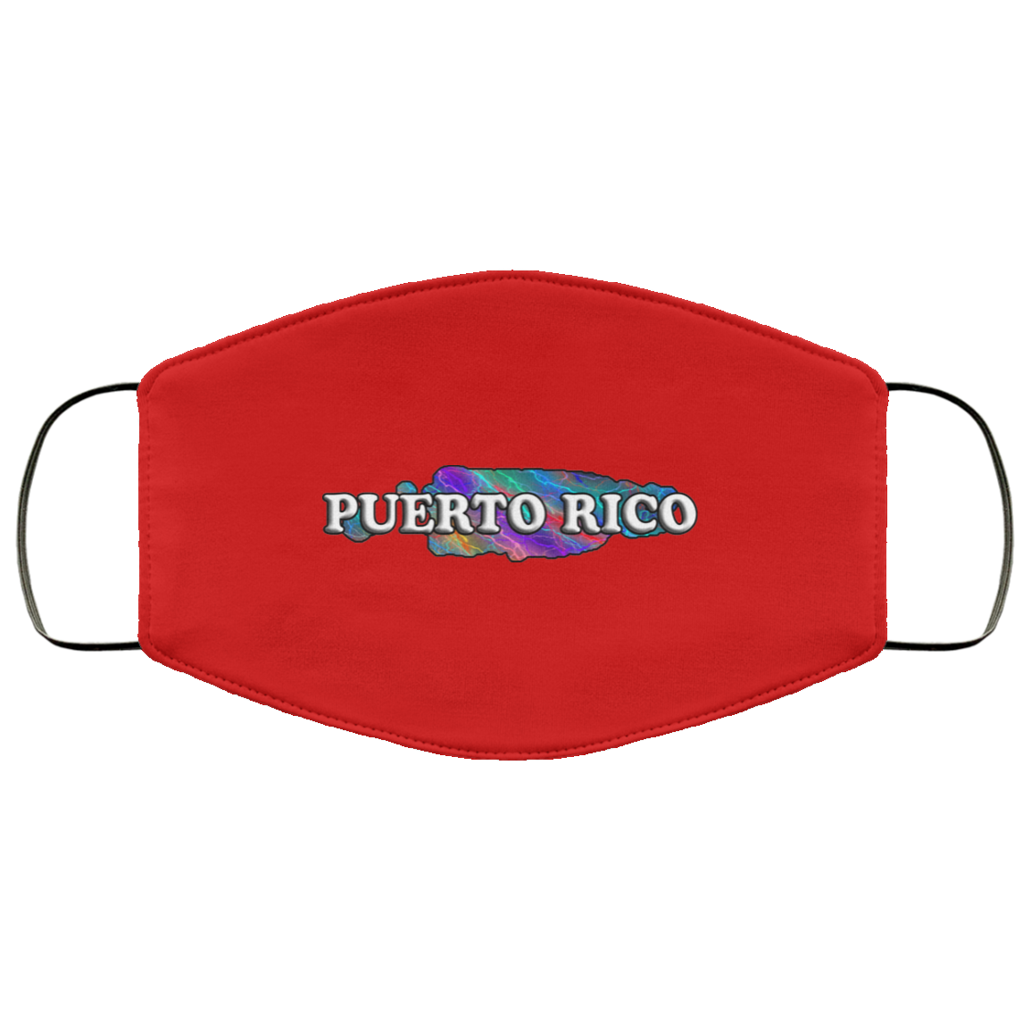 Puerto Rico 2 Layer Protective Face Mask