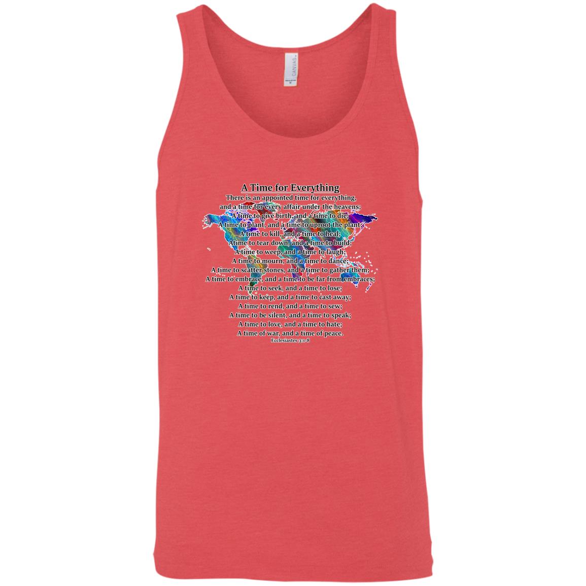A Time for Everything Sleeveless Unisex Tee