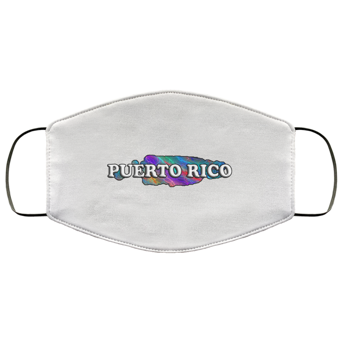 Puerto Rico 2 Layer Protective Face Mask