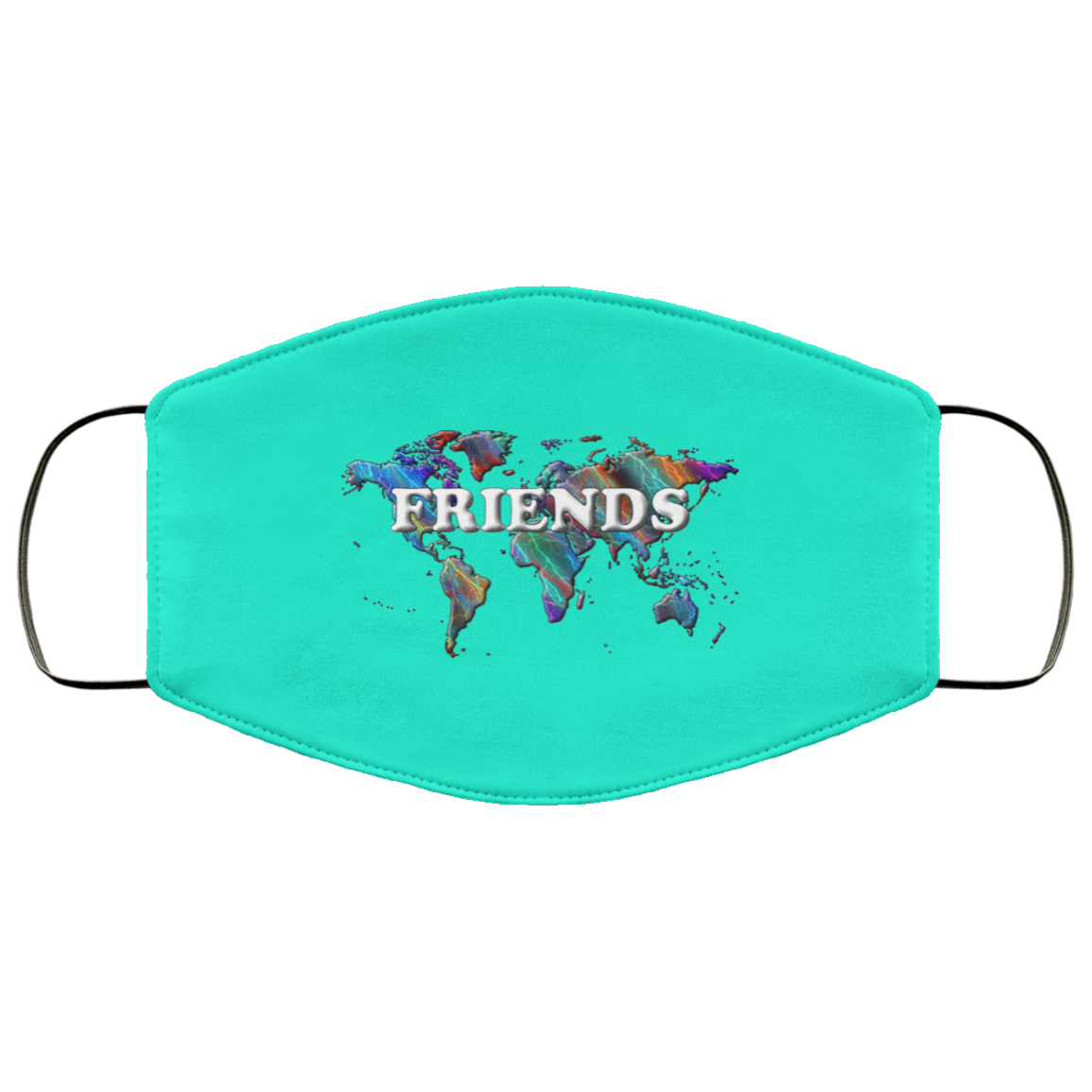 Friends 2 Layer Protective Mask
