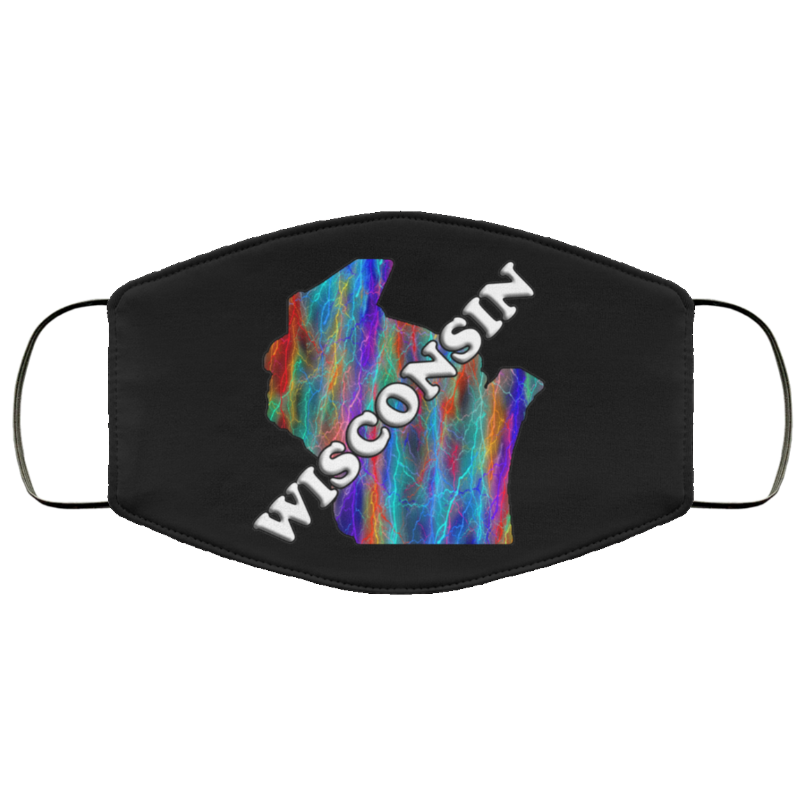 Wisconsin 2 Layer Protective Face Mask