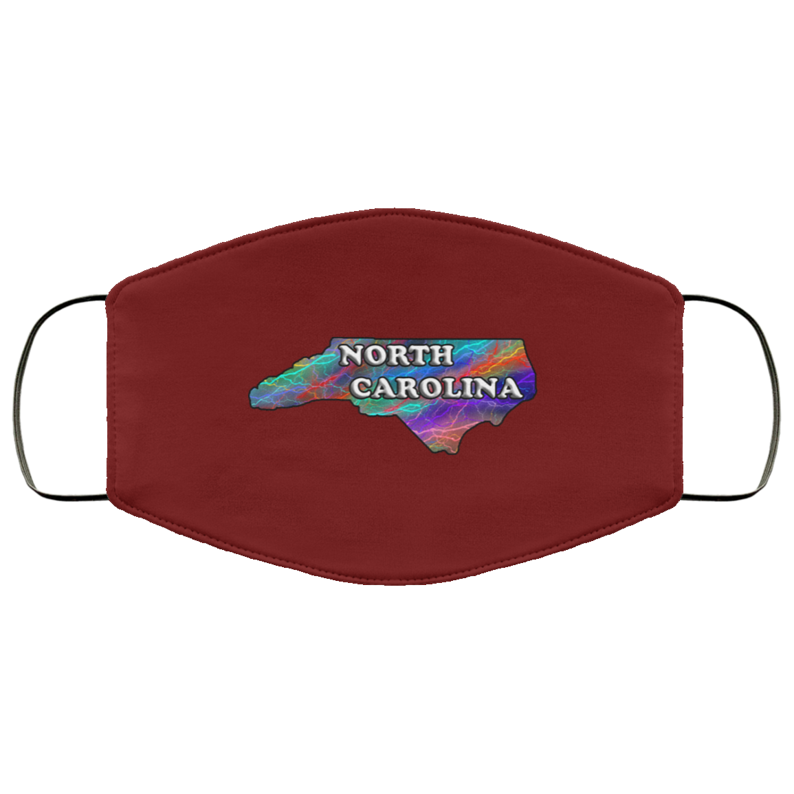 North Carolina 2 Layer Protective Face Mask