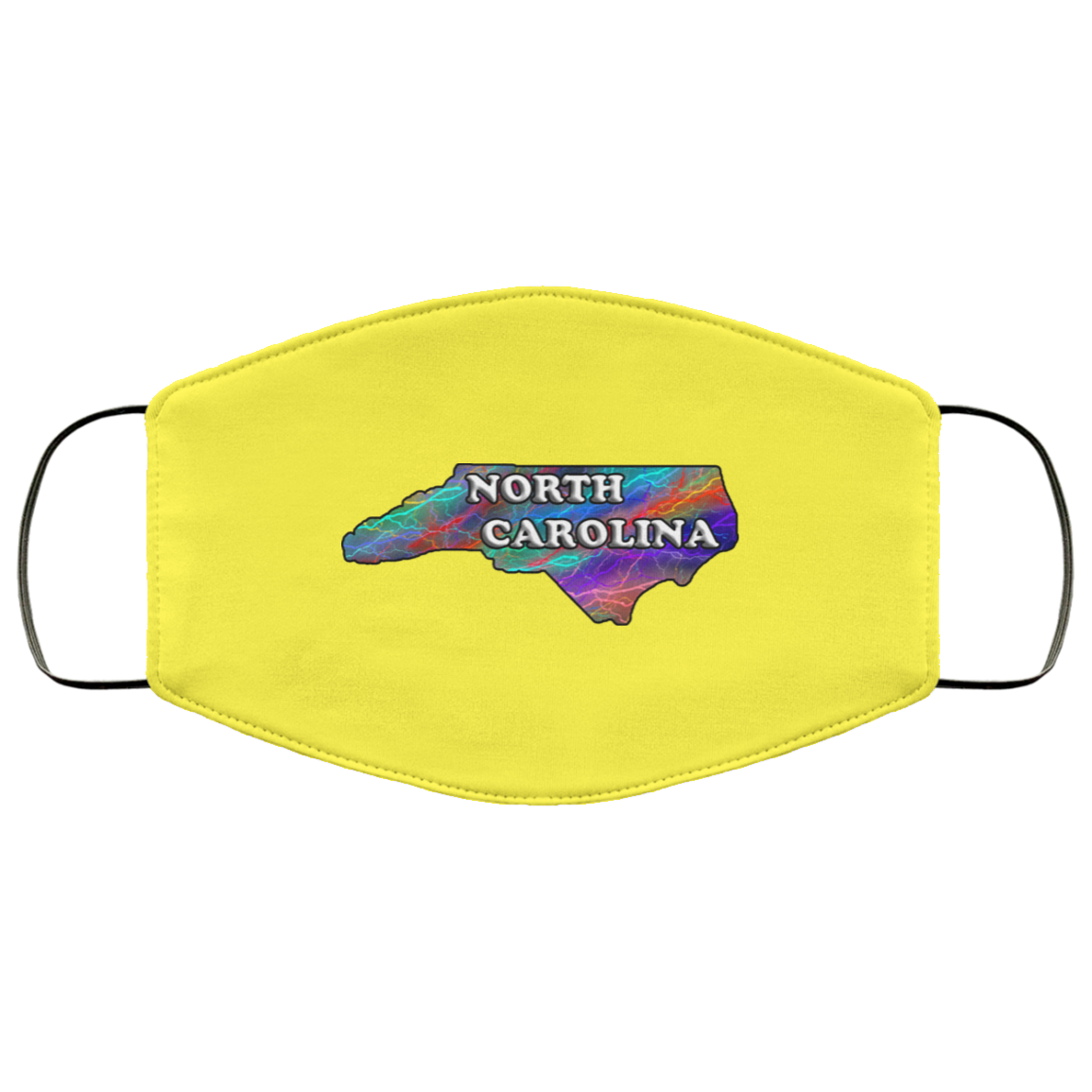 North Carolina 2 Layer Protective Face Mask