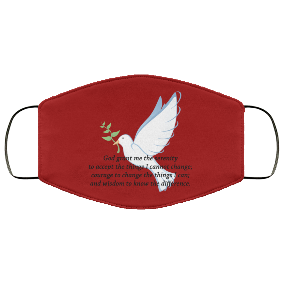 Serenity 2 Layer Protective Face Mask