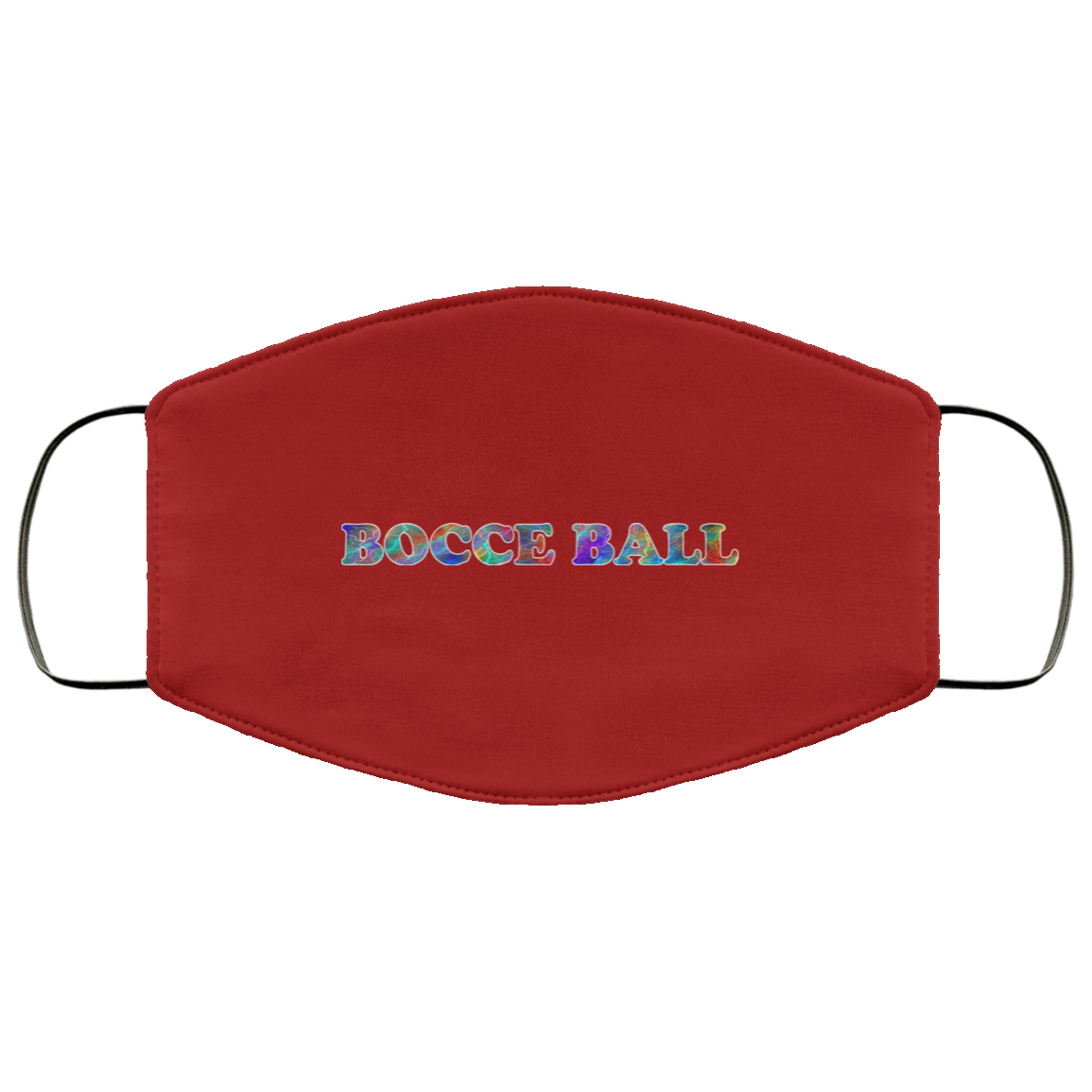 Bocce Ball 2 Layer Protective Mask