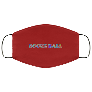 Bocce Ball 2 Layer Protective Mask