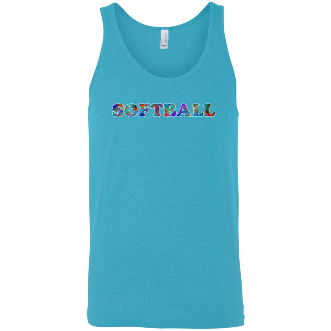 Softball Sleeveless Unisex Tee