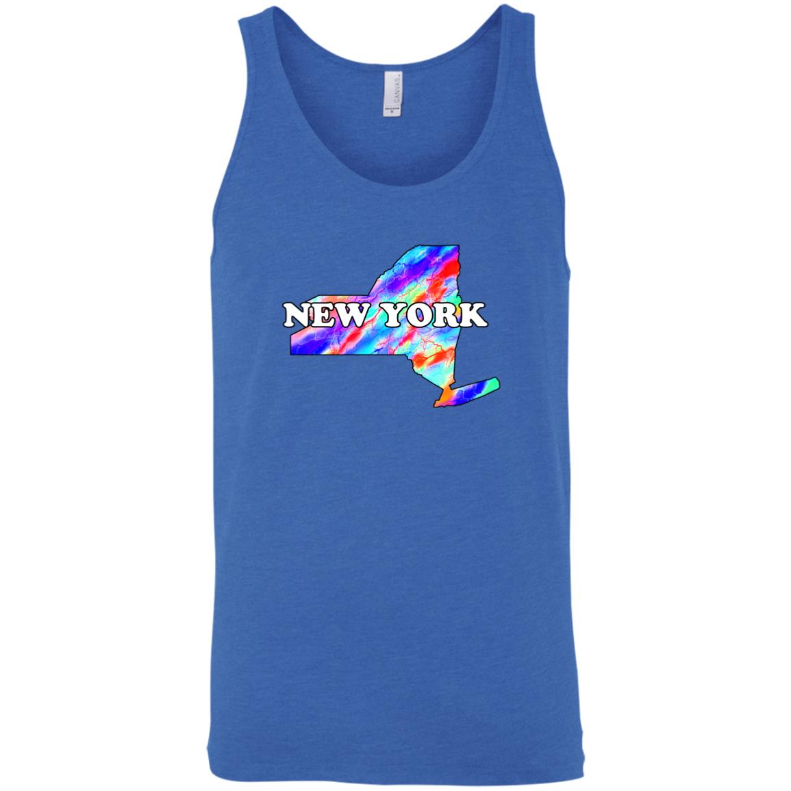 New York Sleeveless Unisex Tee