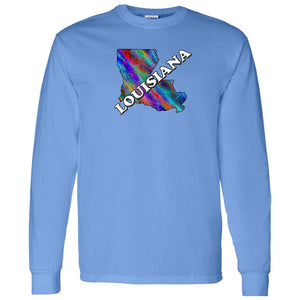 Louisiana Long Sleeve State T-Shirt