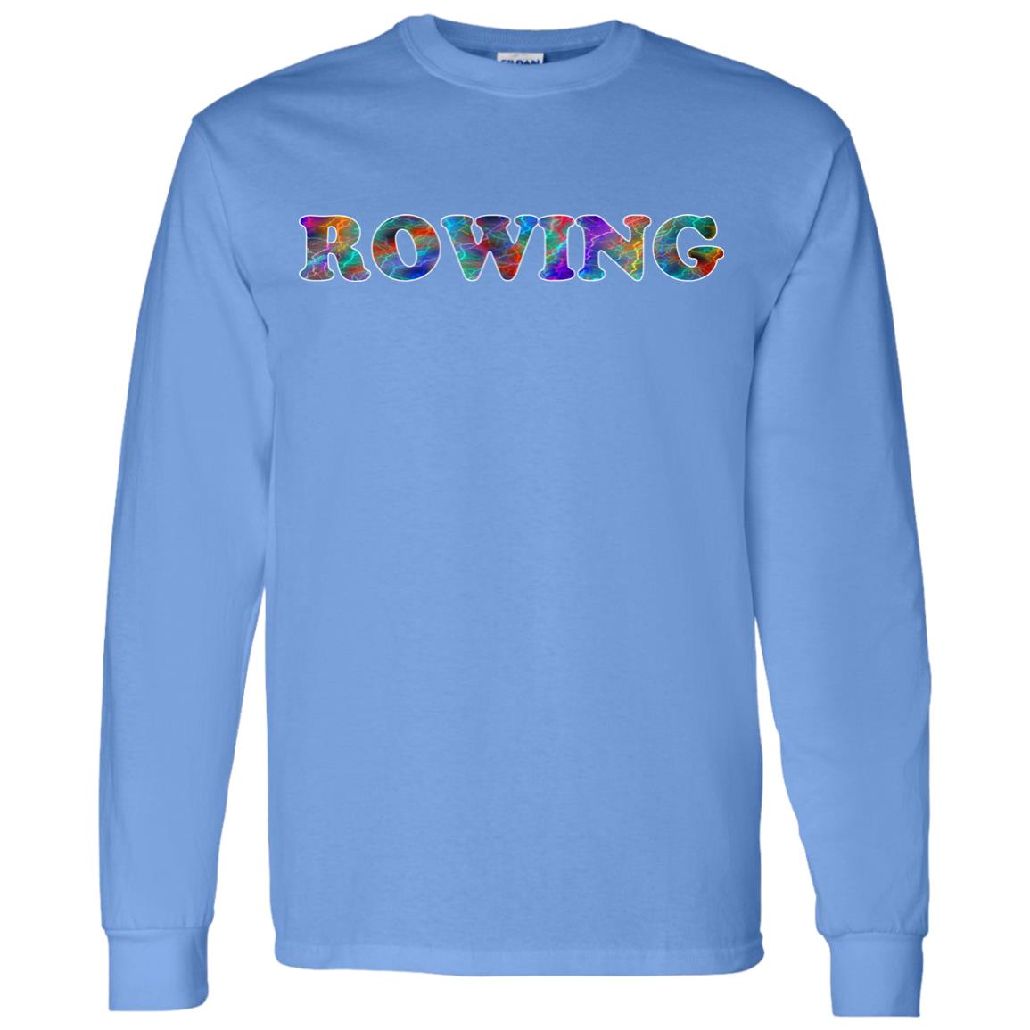 Rowing Long Sleeve Sport T-Shirt