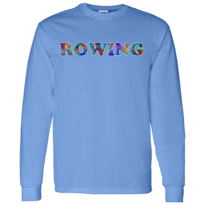 Rowing Long Sleeve Sport T-Shirt