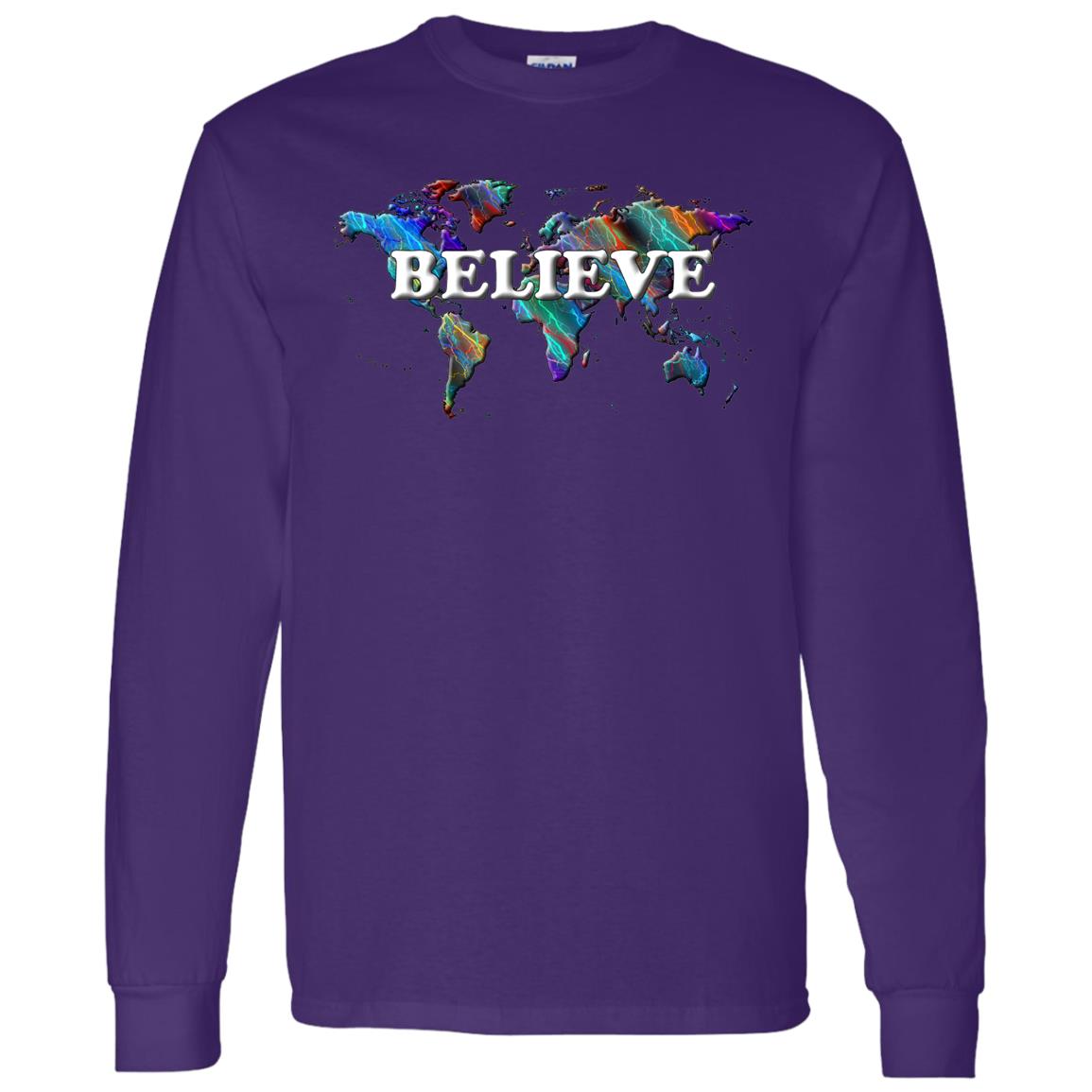 Believe Long Sleeve Statement T-Shirt