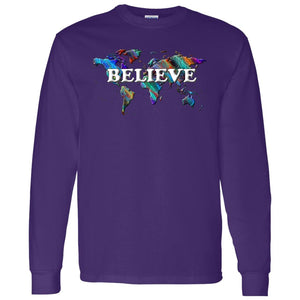 Believe Long Sleeve Statement T-Shirt