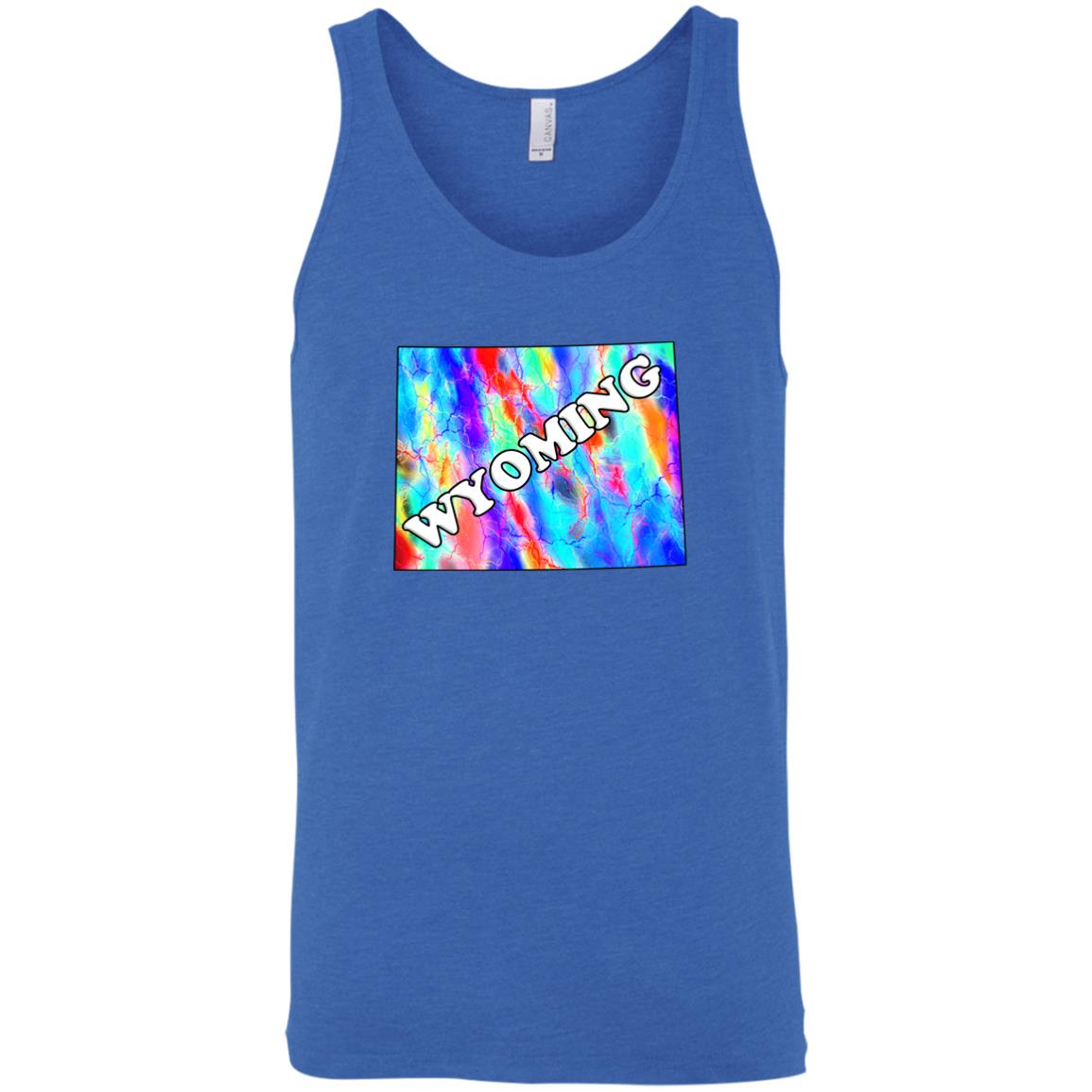 Wyoming Sleeveless Unisex Tee