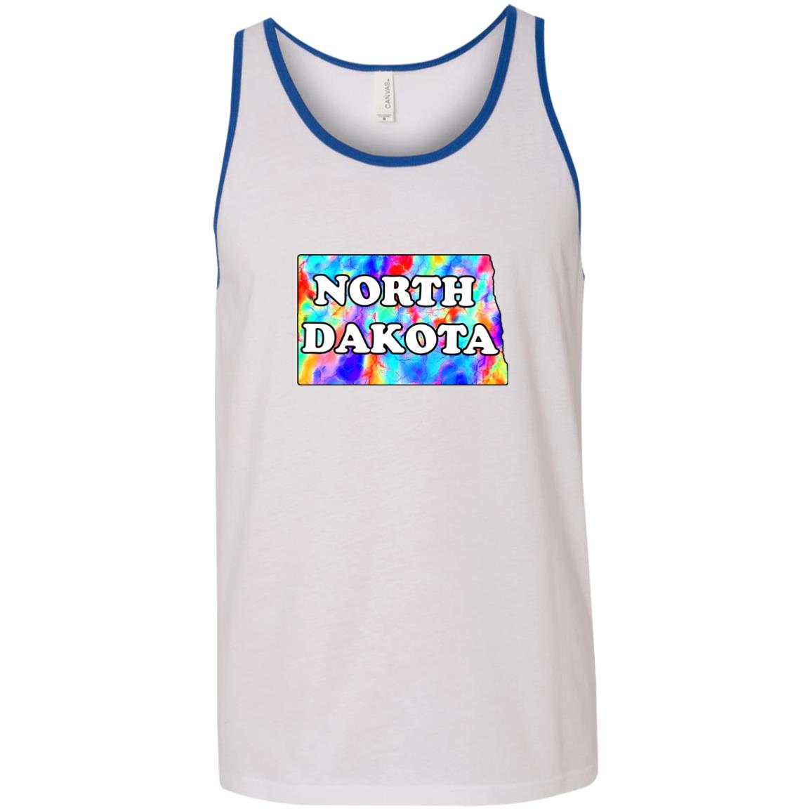 North Dakota Sleeveless Unisex Tee