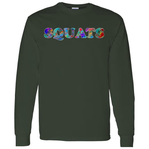 Squats Long Sleeve Sport T-Shirt
