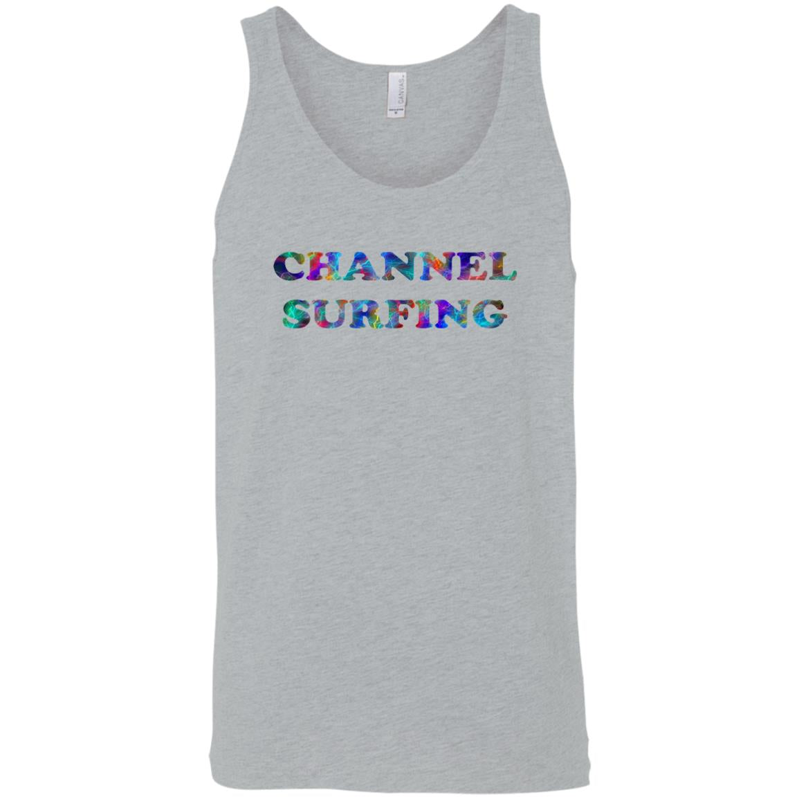 Channel Surfing Sleeveless Unisex Tee