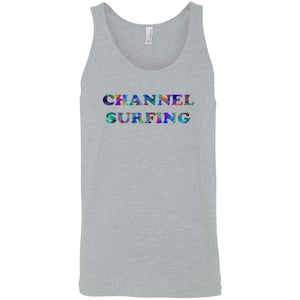 Channel Surfing Sleeveless Unisex Tee