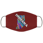 Indiana 2 Layer Protective Face Mask