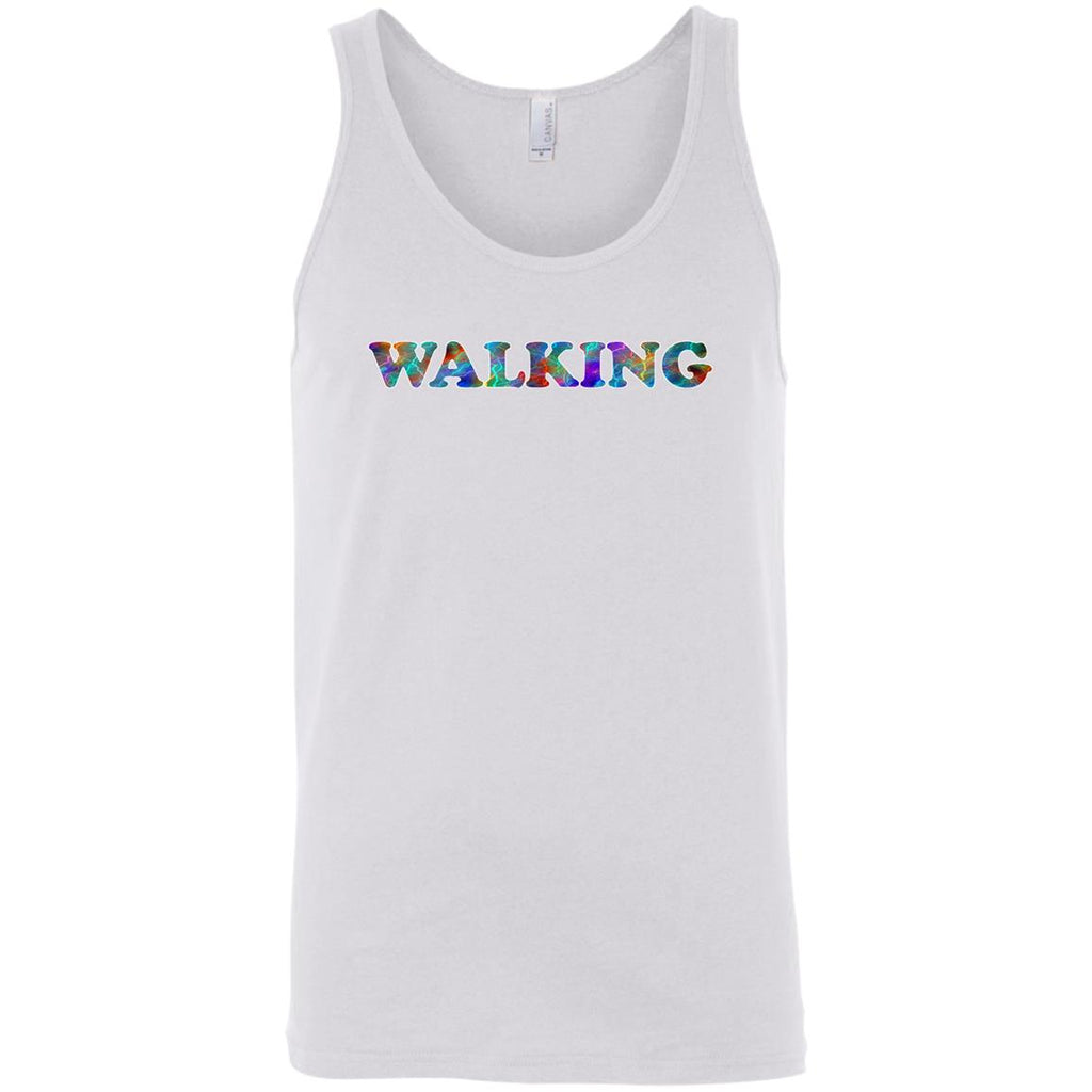 Walking Sleeveless Unisex Tee