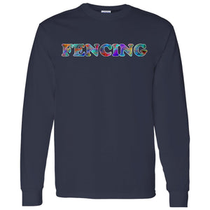 Fencing Long Sleeve Sport T-Shirt