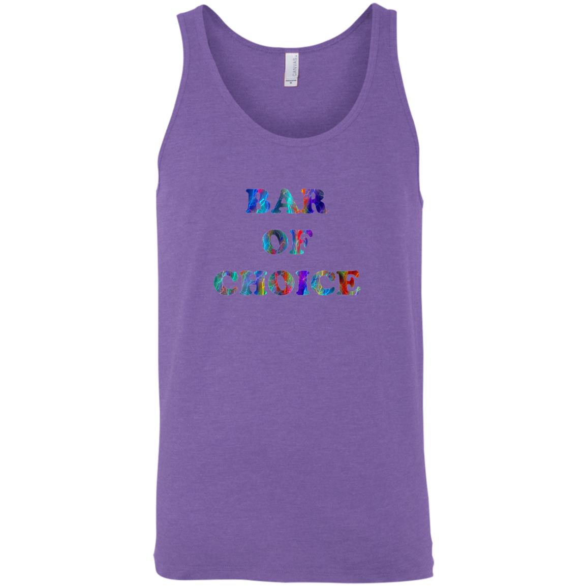 Bar of Choice  Sleeveless Unisex Tee