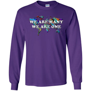 We Are Many We Are One Statement T-Shirt (World)