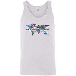 Matthew 25 35-36 Sleeveless Unisex Tee